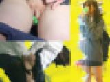 【粘着痴漢】ロリ顔の可愛いJKのヌルヌルになったオマ◯コにチ◯コを擦り付け！連れ込んだトイレでバックから無理矢理生ハメ！