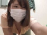 【ツイキャスBAN動画】裏垢JDが生配信でマンスジとハミ尻晒して即BANされたデカ尻風船動画www