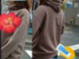 リアルなおっぱい膨らみ！パンティ透けお尻追いかけ～お顔股◯覗き～～、逃げるお姉さん、、