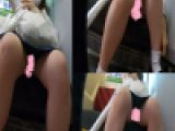 【正面P】毛穴まで見えるJK【太もも】※清楚JKの続き