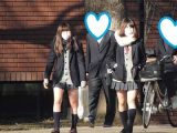 制服姿の女のコを撮影しました！！１０
