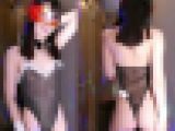 ダンス 踊る 職業ナース のゆりさんがなんと バニーセクシー衣装で狭い空間悩殺ダンスでプリプリダンスしちゃいます♪