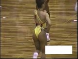 美女ハイレグ エアロビクス1