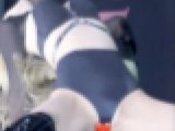 【美人アイドル】超最高なアングルから股間凝視撮り！