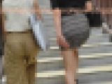 階段ミニスカ