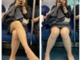 長編シリーズ318　美人OLお姉さんの対面エロすぎるパンスト美脚前編