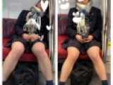 最終章　JK風制服美女の対面エロ過ぎるミニスカ生脚121