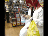 #赤髪ギャル　#白パン　#ショッピング　#再販
