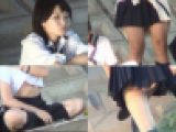 J○ 超ミニ5人組 接写撮影　