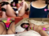 FULL HD★【個撮　本編顔出し】マジイキ！ いちか放心状態！ アイドルに憧れるパイパン娘の連続でイっちゃう～！