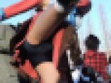コスプレ2016冬ハイキック回し蹴りワキ見せ胸パッド【動画】イベント編 2946と2950セット販売