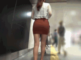 【電車対面パンチラ59☆続編】☆歩行観察記録/後ろ姿がセクシーなお姉さん！