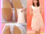 素人パンチラ in 自宅で個人撮影会 vol.018　2018年春服☆素人女子大生モデル クレアちゃん「(三角座り…？下着見えち