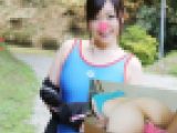 【アナル調教】むっちり巨乳女子〇生／肛門拡張＆3点責め／ケツマンコをアナルパールで塞いで生ハメ【個撮】