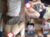 可愛いJ〇ｘ２の赤貝を一人づつ試食タイム！お友達の愛液付いてるチ○ポをしゃぶってオマ○コに入れられて無許可で中出し！②