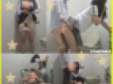 色白美尻で乳首が綺麗なピンク色のJ☆！自分からまたがって挿入～痙攣させながら感じまくり！【素人★青春のあやまち 28番】
