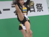 超高画質FHD動画 アンスコ丸見えダンスで応援合戦！お色気チアガールのステージパフォーマンスを最前列からローアングル撮りNO-2