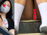 《こんな制服女子のパンチラ待ってた！》可愛い顔してパンツに鬼シミ！エグいギャップ萌＃002
