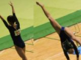 体操JK　体操競技選手権大会 女子平均台【動画】スポーツ編 3604と3602セット販売