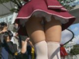 超高画質FHD動画 コスプレイヤーの下半身はユルユル！スカートの中の生パンツばっちりですNO-2