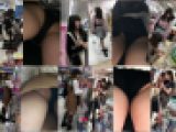 お姉さんの逆さ見せパン動画８人分　２７９