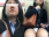 (電車対面）（顔出し）たくさんの悩ましい表情とえちえちな▼ぞーんを見せつけてくれちゃった…美人OLさんを観察してみました