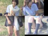 J○ 超ミニ8人組 接写撮影　