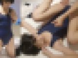 【個撮】スク水が超エロ過ぎピクピクつゆだく陸上部！超かわいいのに大崩壊乱れまくり大絶叫中出し映像（2）