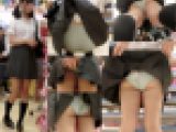 【鬼畜スカートめくりvol33】～19連続めくりで食い込みPを晒されまくるアイドル系ロリ娘～
