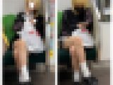 脚を組む美人お姉さんのエロ過ぎる対面生足美脚462
