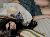 【青チェ睡眠めくり】同級生が寝ている時に制服脱がして好き勝手しちゃいました。