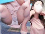 バレたのに・・・無言のコミュニケーションでイヤラしいパンティを・・・
