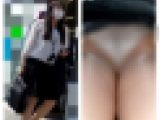 総勢10人！美人美女エスカレーターパンチラ逆さ撮り！