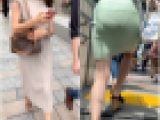 【2名・美男美女カップの背徳着衣尻】