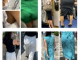 4名の美人お姉さんの超接近のエロすぎるお尻488