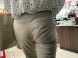 [OL2人]パンティラインくっきり