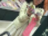 【顔出し】逆さ撮り28 絶対領域のニーソちゃん