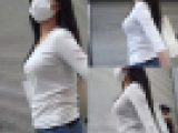 フェロモンを撒き散らし颯爽と歩く色気ムンムン美女