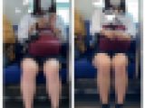 JK風制服S級美女の対面エロ過ぎるミニスカ生脚265 前編