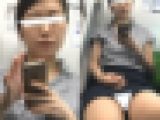 【週末限定企画】(電車対面）（顔出）すらっとスレンダーボディのOLさんを大追跡…健やかに寝落ちする無防備なお姿を観察してみました