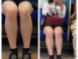 JK風制服S級美女の対面エロ過ぎるミニスカ生脚268 後編