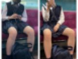 JK風制服S級美女の対面エロ過ぎるミニスカ生脚269 後編