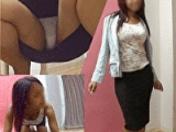 素人パンチラ in 自宅で個人撮影会 vol.101 秋の通勤ファッション系モデルHcup巨乳 アニメ乳ハーフ海外モデル ラッキ