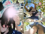 【個人撮影】彼女と果物狩りデートでパンチラ?
