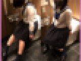 小悪魔な娘のセーラー服！トイレ編
