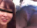 【顔出し】都会の美女のパンティ112