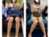脚フェチ404  2名の美人お姉さんの対面エロ過ぎるパンスト美脚