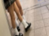 ギャルJKと青チェJK　追跡記録　太もも美味しそう