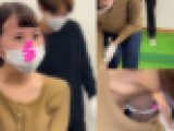 【ゴルフレッスン⑧胸チラ】カップルレッスンのDカップ彼女＆Eカップキャバ嬢