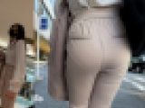 【高画質フルHD】JDの柔らかそうなお尻③